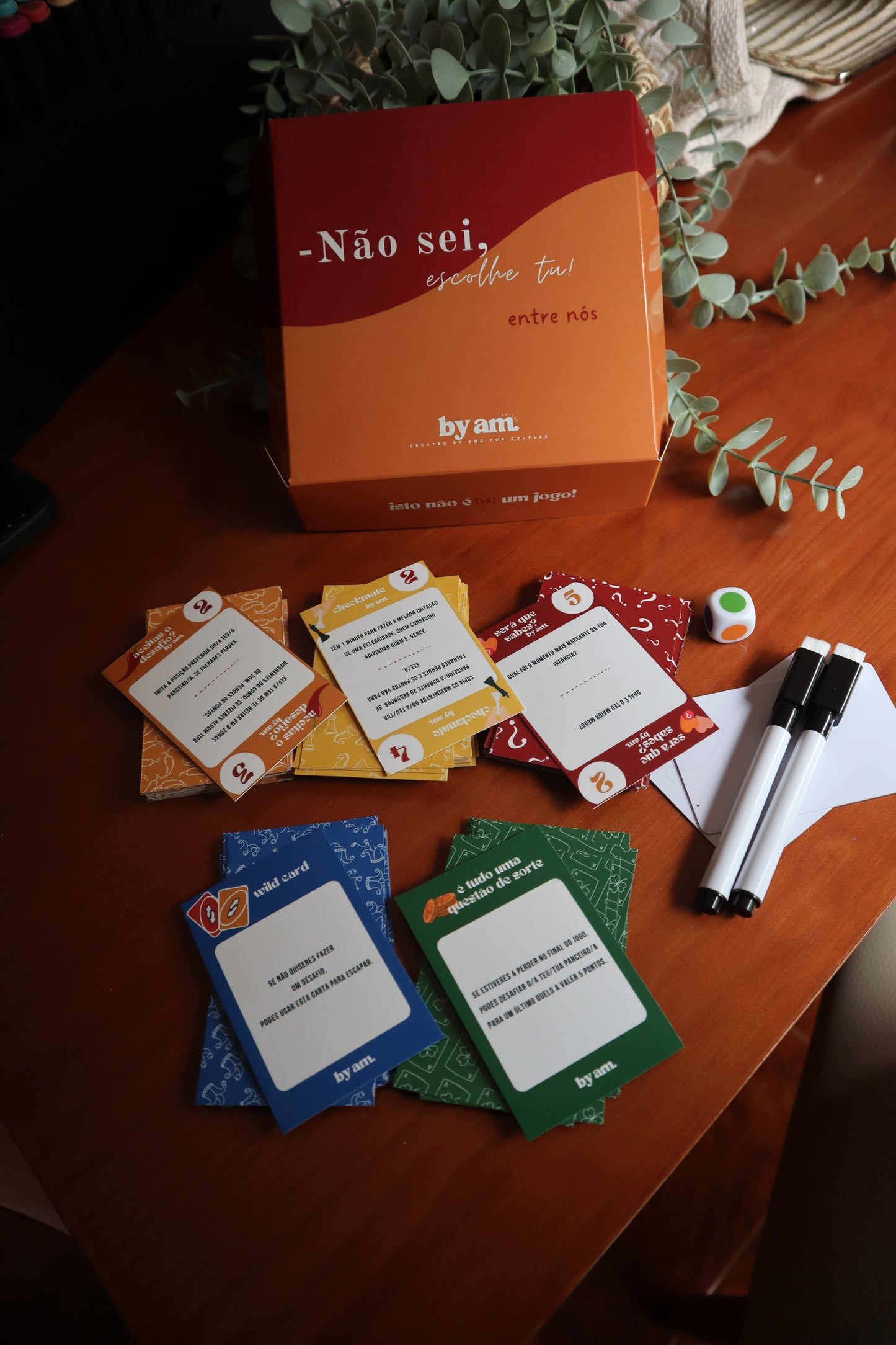 "NÃO SEI, ESCOLHE TU" - JOGO ENTRE NÓS 🪢