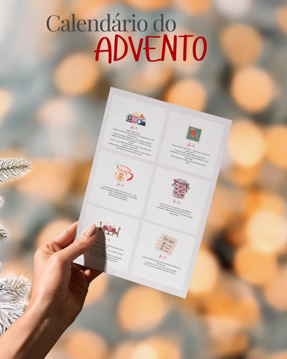 Calendário do Advento para casais: 24 dias para reacender a vossa conexão (Versão digital)