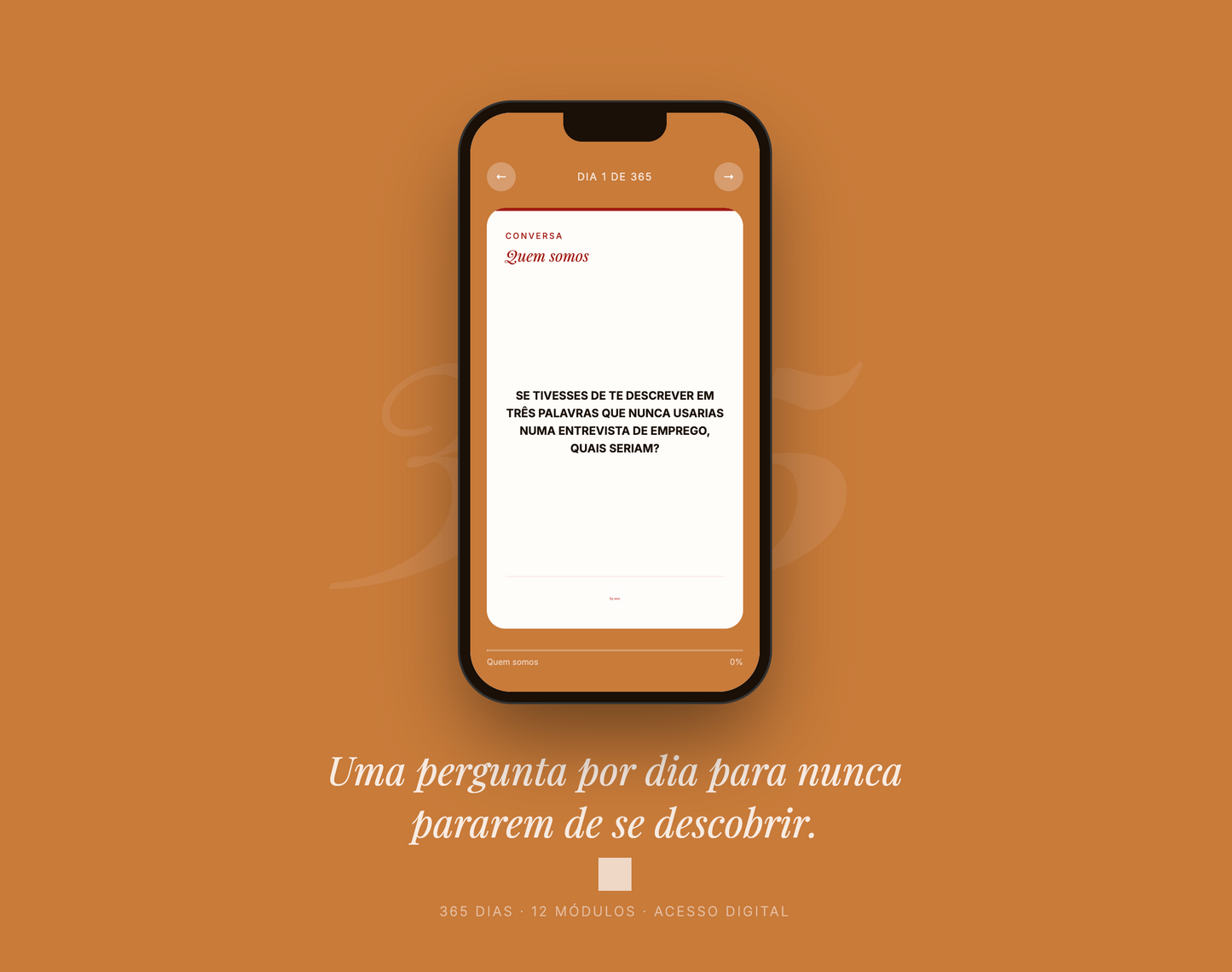 "NÃO SEI, ESCOLHE TU" - 365 (VERSÃO DIGITAL)
