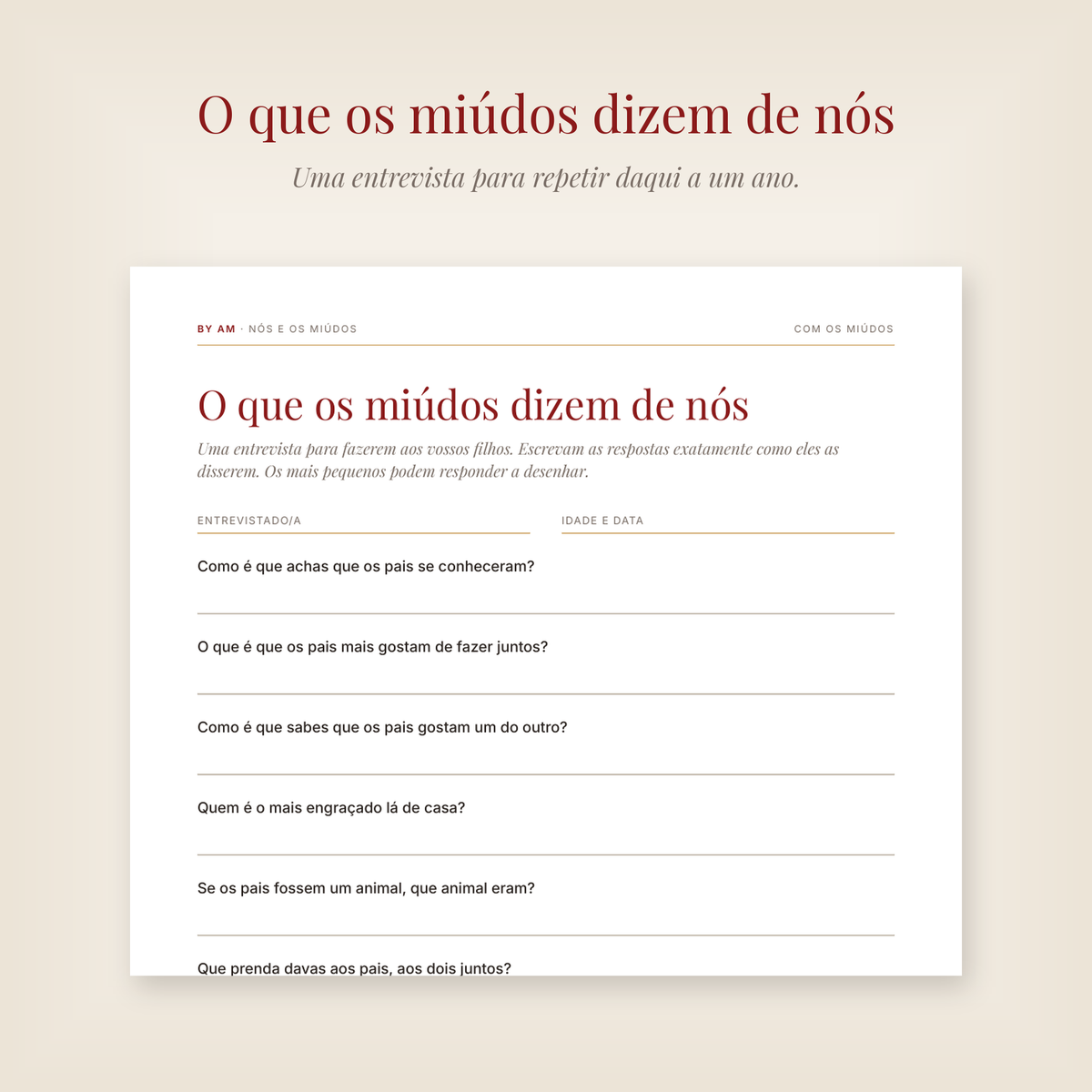 12 Meses de Nós (VERSÃO DIGITAL)