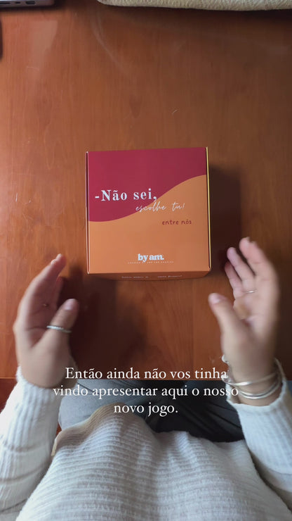 "NÃO SEI, ESCOLHE TU" - JOGO ENTRE NÓS 🪢